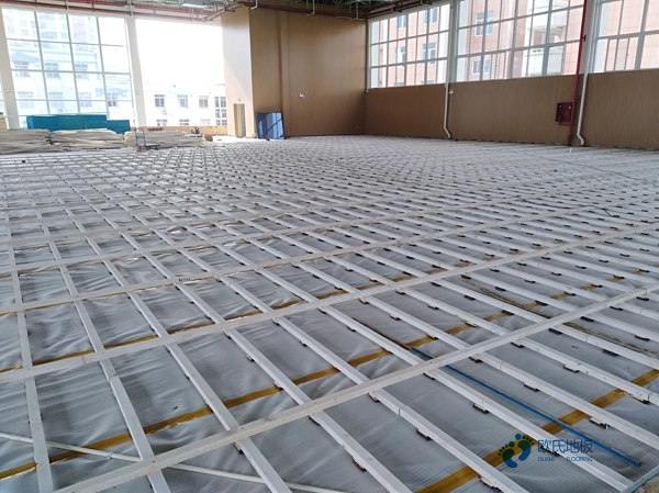 柞木風雨操場地板施工技術方案