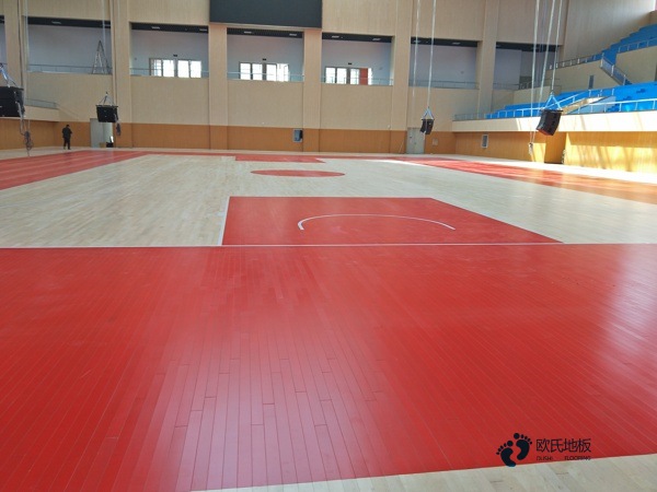 柞木木地板籃球館單層龍骨結(jié)構(gòu)
